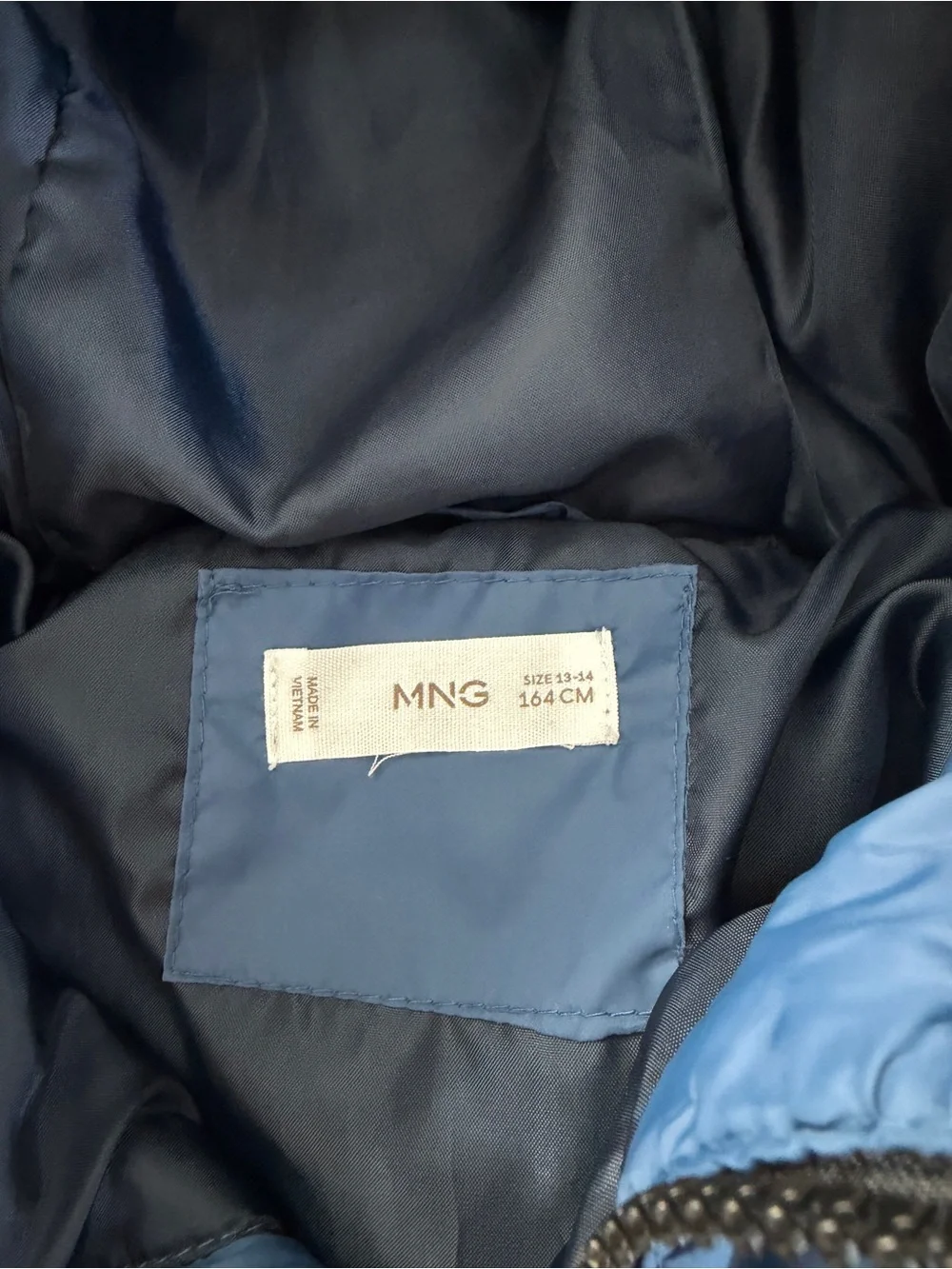 Mango lightweight quilted